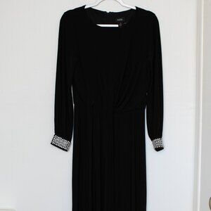 MSK Rhinestone-Embellished Wide Leg Jumpsuit